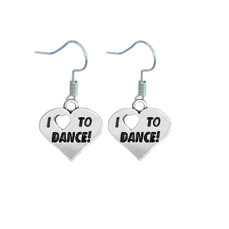 Trendy Hoop Earrings-Love to Dance Earrings