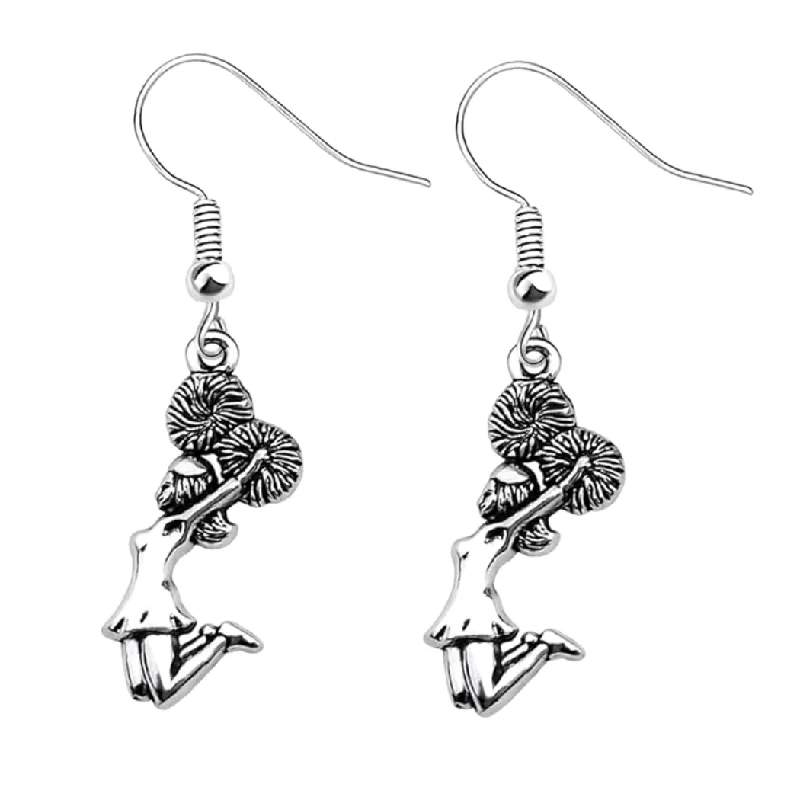 Unique Drop Earrings-Cheerleader Dangle Earrings