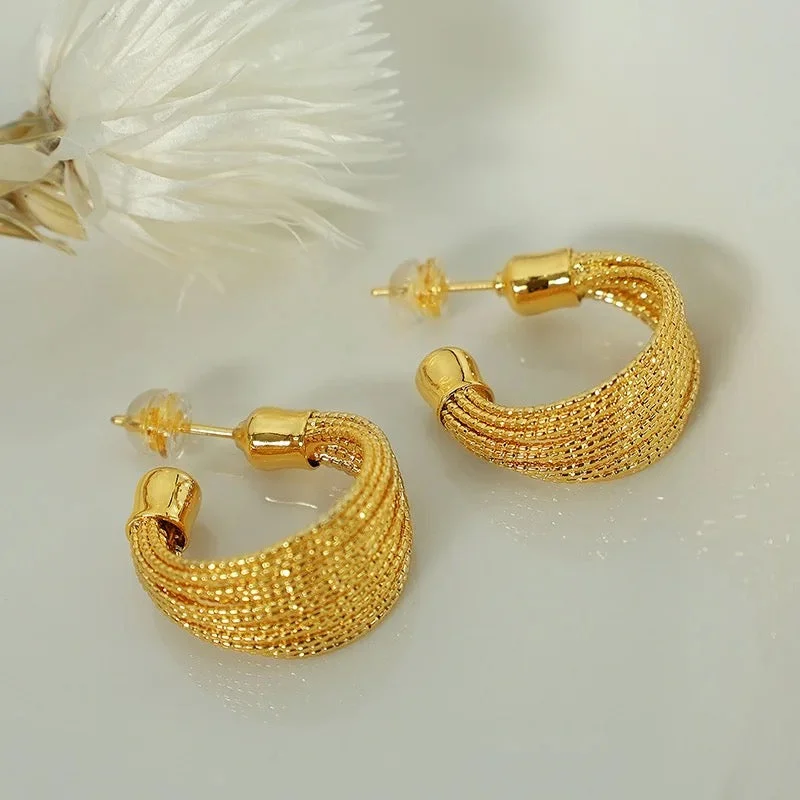 Everyday Hoop Earrings-Martha Earrings