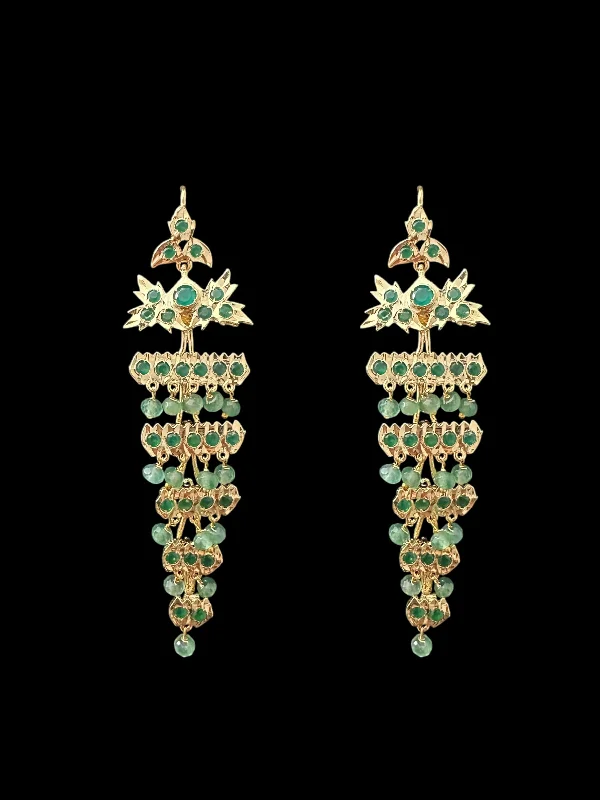 Bold Statement Earrings-DER628 angoor ke gosha Earrings ( READY TO SHIP  )